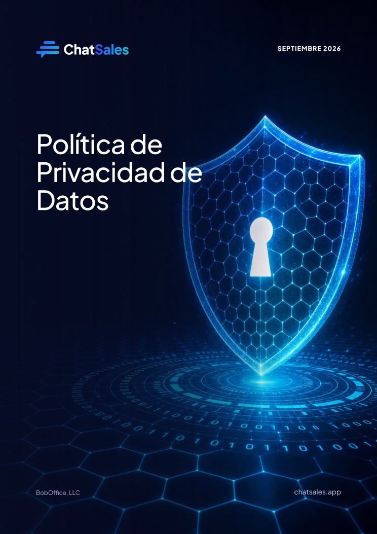 Portada de la Política de Privacidad de Datos